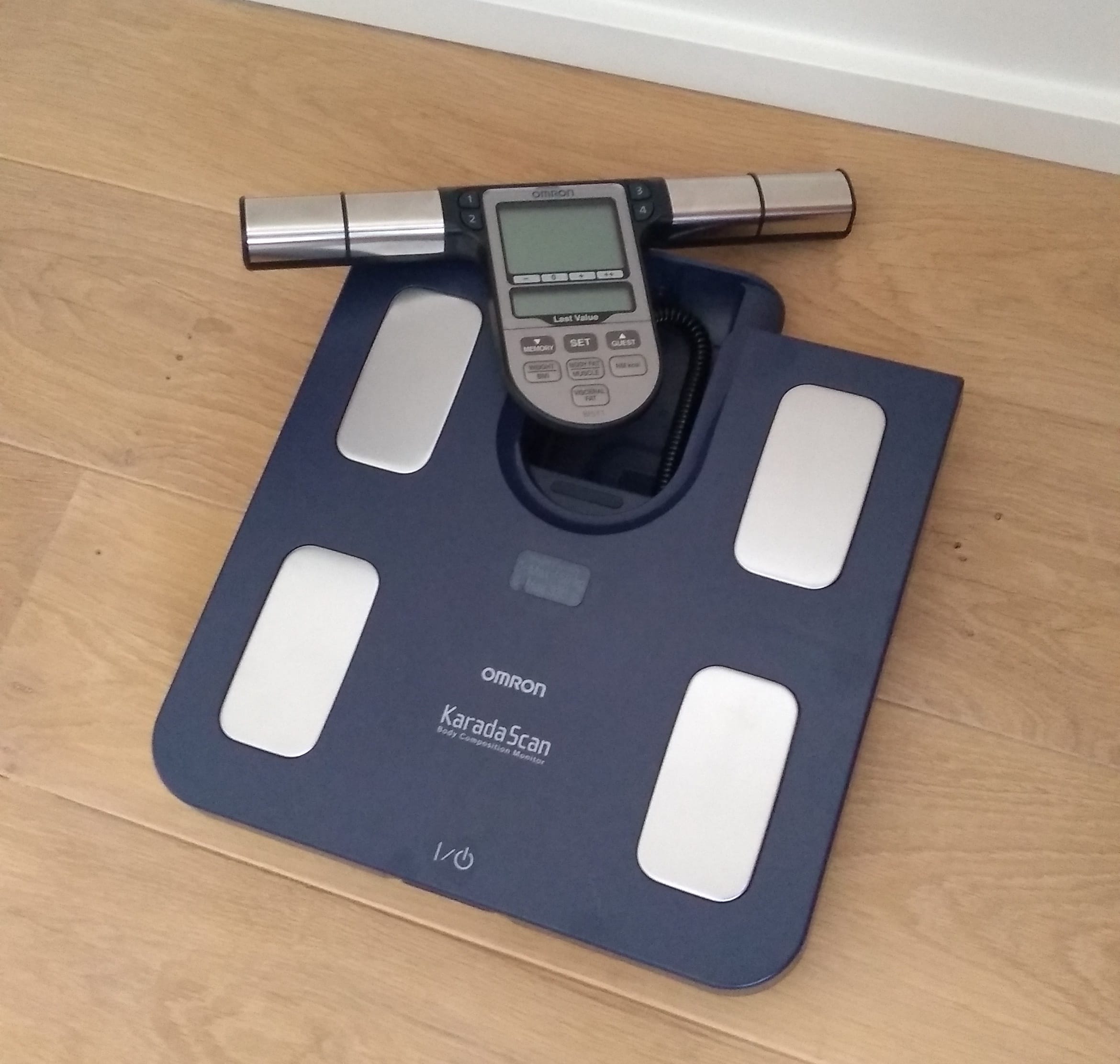 Lichaamsanalyse bioimpedantiemeter